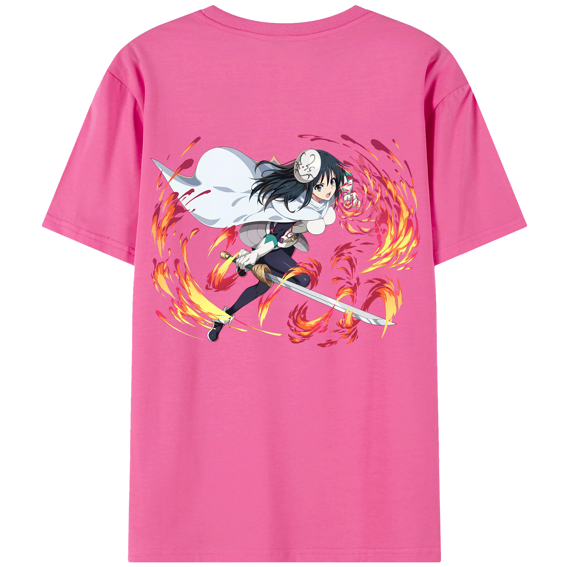 （画像用） 転スラ Regarding Reincarnated to Slime レディース半袖Tシャツ(バックプリント)